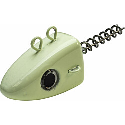 Pyrstö Svartzonker Deep Sea McRubber Head 350g Glow