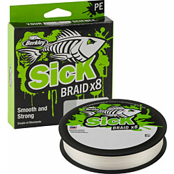 Siima Berkley Sick Braid White 0.19mm 150m