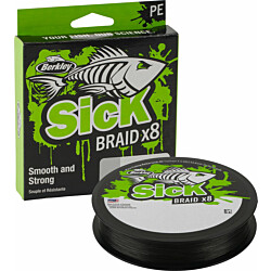 Siima Berkley Sick Braid Black 0.23mm 150m