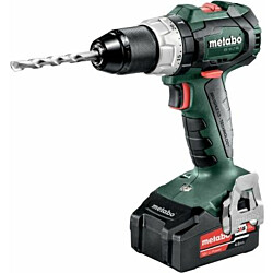 Akkuporakone/ruuvinväännin Metabo BS 18 LT BL 18V sisältää 2x4,0Ah akut ja laturin