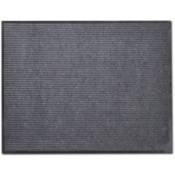 Harmaa pvc ovimatto 120 x 180 cm