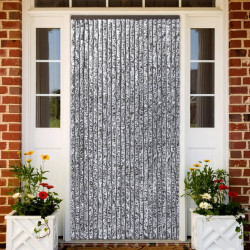 Hyönteisverho ruskea ja beige 100x220 cm chenille