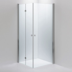 Suihkunurkka INR LINC 66 Flex, 80x70cm, kirkas lasi, alumiiniprofiili, vasen
