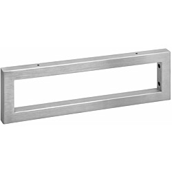 Pesualtaan kannatin Interia, 490x150x30mm, harjattu teräs