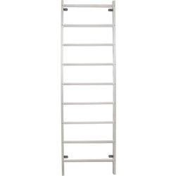 Puolapuut Ecobody, 230x70cm, ovaali, valkoinen