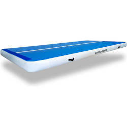 Ilmavolttipatja Airtrack Nordic Deluxe Wide, 16m, sininen