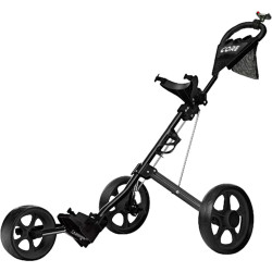 Golfkärry Core Golf Trolley, musta