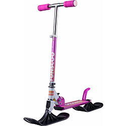 Lumipotkulauta Funscoo 2-IN-1 pinkki
