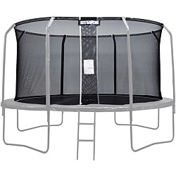 Trampoliinin turvaverkko Stratos Premium, Ø3,96 m, musta