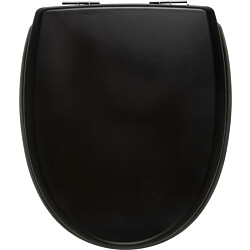 WC-istuimen kansi Kan 3001 Exclusive, kova, soft close, mattamusta