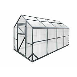 Kasvihuone Ab Polar Classic 2,5x4m, 4mm polykarbonaatti