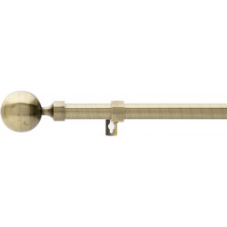 Verhotanko Kirsch Stockholm, Ø19mm, 90-160cm, antiikkimessinki