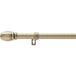 Verhotanko Kirsch Havanna, Ø19mm, 90-160cm, antiikkimessinki