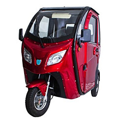 Sähkömopo Kontio AutoKruiser Premium, 1000W, punainen