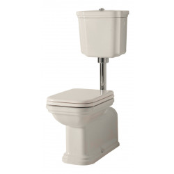 WC-istuin Kerasan Waldorf 2, keraamisella alasäiliöllä, kromi