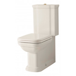 WC-istuin Kerasan Waldorf 3, 3/6l kaksoishuuhtelu, pronssi