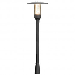 Pollarivalaisin Konstsmide Nova 405-750, musta matta, GU10, 1180mm