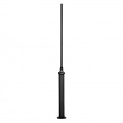 Valaisinpylväs Konstsmide Draco 579-750, musta, matta 2000mm