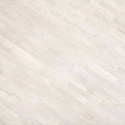 Parketti Kymppi-Lattiat Tammi Classic 3-säleinen, valkoinen mattalakka, 14x192x2200mm