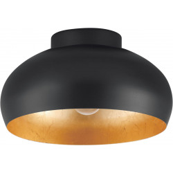 Kattovalaisin Eglo Mogano 2, 40W, 28x17,5cm, musta/kulta