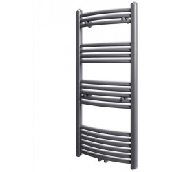 Kylpyhuoneen keskuslämmitys pyyheteline kaareva 500x1160mm