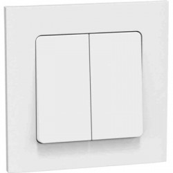 Kytkin Gelia Connect 2 Home, 5/kruunu, uppo-asennus, 16A, valkoinen