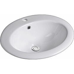 Pesuallas Lavabo Gino 51, 450x510mm, valkoinen