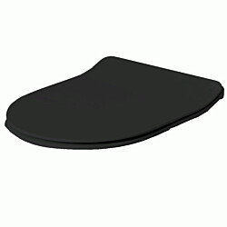 WC-istuimen kansi Lavabo Glomp Mini, soft close, mattamusta