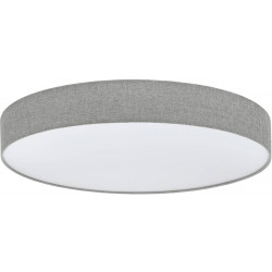 LED-Kattovalaisin Eglo Romao, Ø76cm, harmaa