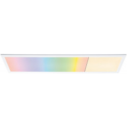 LED-Paneelivalaisin Paulmann Amaris, RGBW, 295x1195mm, mattavalkoinen
