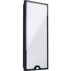 LED-Ulkoseinävalaisin Eglo Casazza, 25x57cm, musta, liiketunnistin