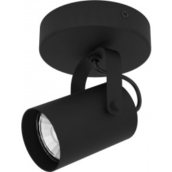 LED-Spottivalaisin Eglo Sorego, 3W, 11x10,5x12cm, musta