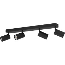 LED-Spottivalaisin Eglo connect.z Telimbela-z, 4-osainen, 58x8cm, RGBW, musta