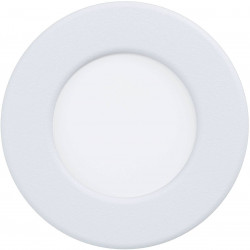 LED-Upotettava plafondi Eglo Fueva 5, Ø8,6cm, 4000K, valkoinen, pyöreä, vaihdettava LED