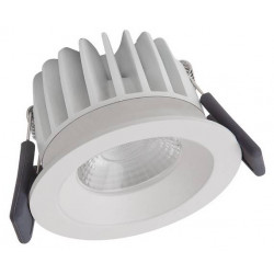 LED-alasvalo Ledvance Spot Fix, 3000K, IP44, valkoinen