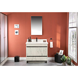 Kylpyhuoneryhmä Linento Bathroom Edisto 36 Black peili