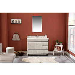 Kylpyhuoneryhmä Linento Bathroom Edisto 42 Black peili
