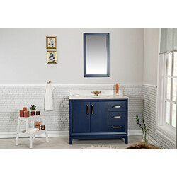 Kylpyhuoneryhmä Linento Bathroom Michigan 42 DarkBlue peili