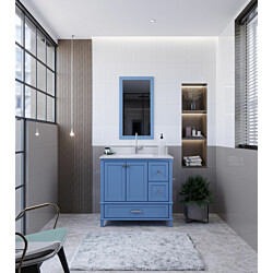 Kylpyhuoneryhmä Linento Bathroom Yukon 36 Blue peili