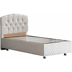 Sänky Linento Furniture Efes Bb 120x200cm kerma