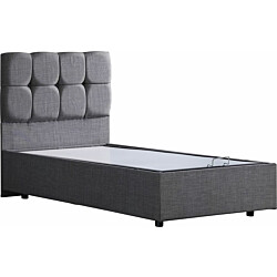 Sänky Linento Furniture Berlin Bb 90x190cm harmaa