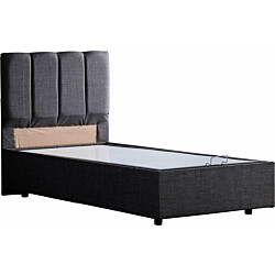 Sänky Linento Furniture Defne Bb 90x190cm antrasiitti