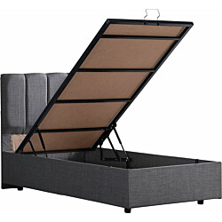 Sänky Linento Furniture Defne Bb 120x200cm harmaa