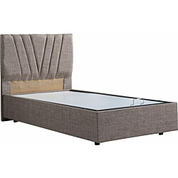 Sänky Linento Furniture Fersa Bb 100x200cm ruskea