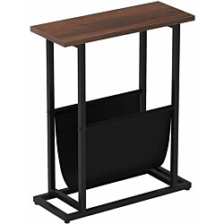 Sivupöytä Linento Furniture Solo, ruskea