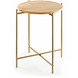 Apupöytä Linento Furniture SHB-004, kulta