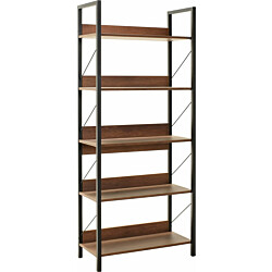 Kirjahylly Linento Furniture KTP-850-OO-1 pähkinä