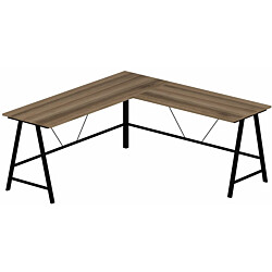 Kulmapöytä Linento Furniture Team L, ruskea