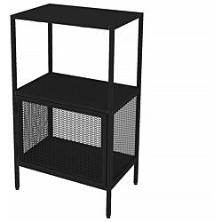 Sivupöytä Linento Furniture Rennes, musta