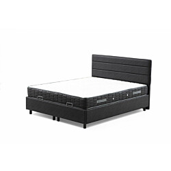 Sänkypaketti Linento Furniture Motya, 160 x 200 cm, antrasiitti